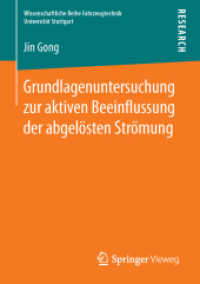 Grundlagenuntersuchung zur aktiven Beeinflussung der abgelösten Strömung (Wissenschaftliche Reihe Fahrzeugtechnik Universität Stuttgart)