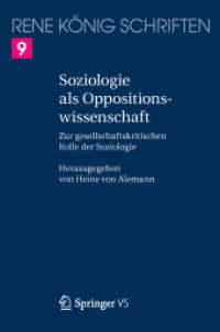 Soziologie als Oppositionswissenschaft : Zur gesellschaftskritischen Rolle der Soziologie