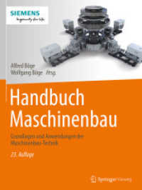 Handbuch Maschinenbau : Grundlagen und Anwendungen der Maschinenbau-Technik