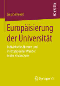Europäisierung der Universität : Individuelle Akteure und institutioneller Wandel in der Hochschule