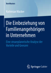 Die Einbeziehung von Familienangehörigen in Unternehmen : Eine steuerplanerische Analyse der Vorteile und Grenzen (Bestmasters)