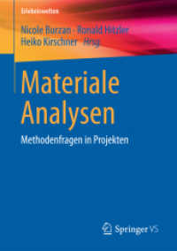 Materiale Analysen : Methodenfragen in Projekten (Erlebniswelten)