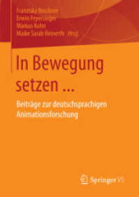 In Bewegung setzen ... : Beiträge zur deutschsprachigen Animationsforschung