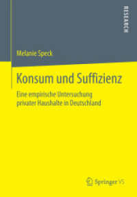 Konsum und Suffizienz : Eine empirische Untersuchung privater Haushalte in Deutschland