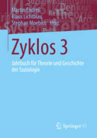 Zyklos 3 : Jahrbuch für Theorie und Geschichte der Soziologie