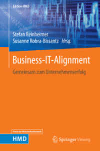 Business-IT-Alignment : Gemeinsam zum Unternehmenserfolg (Edition Hmd)