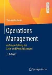 Operations Management : Auftragserfllung Bei Sach- Und Dienstleistungen （3TH）