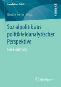 Sozialpolitik aus politikfeldanalytischer Perspektive : Eine Einführung (Grundwissen Politik)
