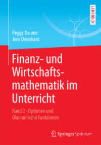 Finanz- und Wirtschaftsmathematik im Unterricht Band 2 : Optionen und Ökonomische Funktionen