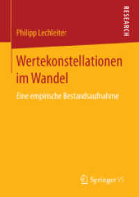 Wertekonstellationen im Wandel : Eine empirische Bestandsaufnahme