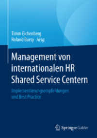 Management von internationalen HR Shared Service Centern : Implementierungsempfehlungen und Best Practice
