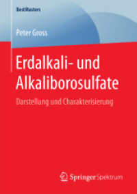 Erdalkali- und Alkaliborosulfate : Darstellung und Charakterisierung (Bestmasters)