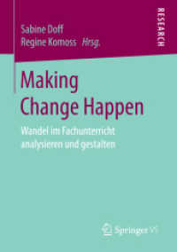 Making Change Happen : Wandel im Fachunterricht analysieren und gestalten