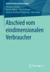 Abschied vom eindimensionalen Verbraucher (Kritische Verbraucherforschung)