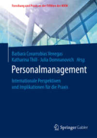 Personalmanagement : Internationale Perspektiven und Implikationen für die Praxis (Forschung und Praxis an der Fhwien der Wkw)
