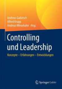 Controlling und Leadership : Konzepte - Erfahrungen - Entwicklungen