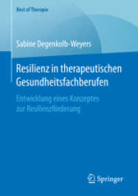 Resilienz in therapeutischen Gesundheitsfachberufen : Entwicklung eines Konzeptes zur Resilienzförderung (Best of Therapie)
