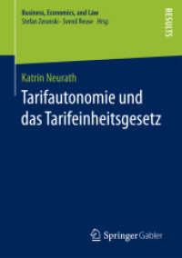 Tarifautonomie und das Tarifeinheitsgesetz (Business, Economics, and Law)