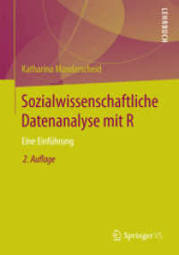 Sozialwissenschaftliche Datenanalyse mit R : Eine Einführung （2ND）