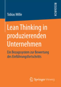 Lean Thinking in produzierenden Unternehmen : Ein Bezugssystem zur Bewertung des Einführungsfortschritts
