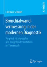 Bronchialwandvermessung in der modernen Diagnostik : Vergleich histologischer und bildgebender Verfahren im Tierversuch