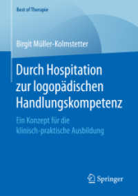 Durch Hospitation zur logopädischen Handlungskompetenz : Ein Konzept für die klinisch-praktische Ausbildung (Best of Therapie)