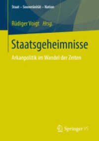 Staatsgeheimnisse : Arkanpolitik im Wandel der Zeiten (Staat - Souveränität - Nation)