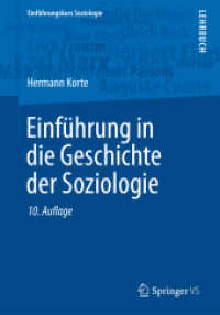 Einführung in die Geschichte der Soziologie (Einführungskurs Soziologie) （10TH）