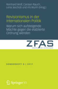 Revisionismus in der Internationalen Politik : Warum sich aufsteigende Mächte gegen die etablierte Ordnung wenden (Zeitschrift für Außen- und Sicherheitspolitik - Sonderhefte)