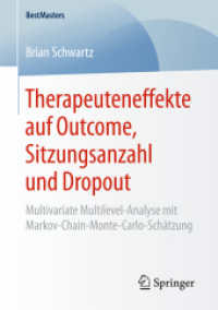 Therapeuteneffekte auf Outcome, Sitzungsanzahl und Dropout : Multivariate Multilevel-Analyse mit Markov-Chain-Monte-Carlo-Schätzung (Bestmasters)