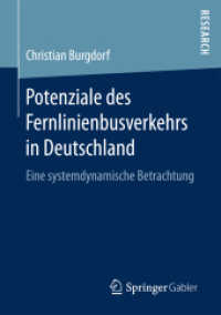 Potenziale des Fernlinienbusverkehrs in Deutschland : Eine systemdynamische Betrachtung