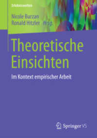 Theoretische Einsichten : Im Kontext empirischer Arbeit (Erlebniswelten)