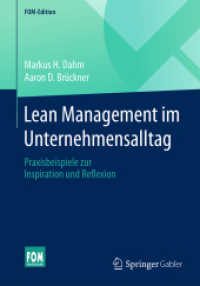 Lean Management im Unternehmensalltag : Praxisbeispiele zur Inspiration und Reflexion (Fom-edition)