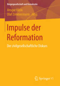 Impulse der Reformation : Der zivilgesellschaftliche Diskurs (Bürgergesellschaft und Demokratie)