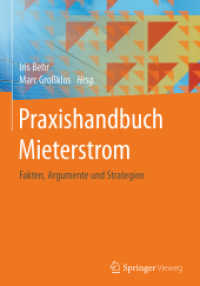Praxishandbuch Mieterstrom : Fakten, Argumente und Strategien