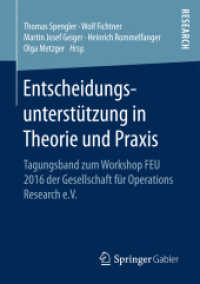 Entscheidungsunterstützung in Theorie und Praxis : Tagungsband zum Workshop FEU 2016 der Gesellschaft für Operations Research e.V.