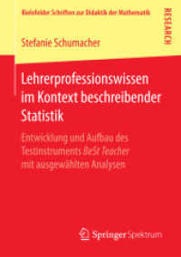 Lehrerprofessionswissen im Kontext beschreibender Statistik : Entwicklung und Aufbau des Testinstruments BeSt Teacher mit ausgewählten Analysen (Bielefelder Schriften zur Didaktik der Mathematik)