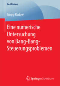 Eine numerische Untersuchung von Bang-Bang-Steuerungsproblemen (Bestmasters)