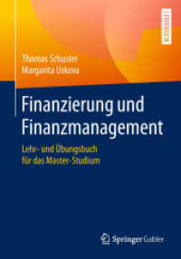 Finanzierung und Finanzmanagement : Lehr- und Übungsbuch für das Master-Studium