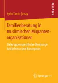 Familienberatung in muslimischen Migrantenorganisationen : Zielgruppenspezifische Beratungsbedürfnisse und Konzeption