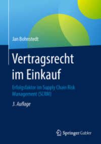 Vertragsrecht im Einkauf : Erfolgsfaktor im Supply Chain Risk Management (SCRM)