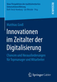 Innovationen im Zeitalter der Digitalisierung : Chancen und Herausforderungen für Topmanager und Mitarbeiter (Neue Perspektiven der marktorientierten Unternehmensführung)
