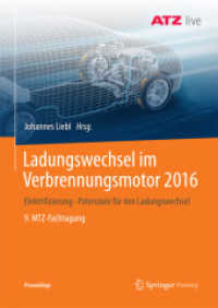Ladungswechsel im Verbrennungsmotor 2016 : Elektrifizierung - Potenziale für den Ladungswechsel - 9. MTZ-Fachtagung (Proceedings)