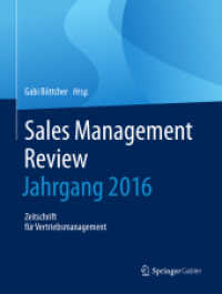 Sales Management Review - Jahrgang 2016 : Zeitschrift für Vertriebsmanagement
