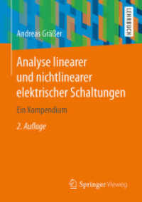 Analyse linearer und nichtlinearer elektrischer Schaltungen : Ein Kompendium (Springer-Lehrbuch)