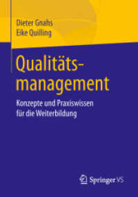 Qualitätsmanagement : Konzepte und Praxiswissen für die Weiterbildung