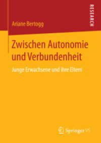 Zwischen Autonomie und Verbundenheit : Junge Erwachsene und ihre Eltern