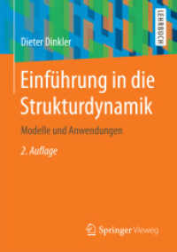 Einführung in die Strukturdynamik : Modelle und Anwendungen (Springer-Lehrbuch)