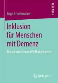 Inklusion für Menschen mit Demenz : Exklusionsrisiken und Teilhabechancen