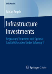 Infrastructure Investments : Regulatory Treatment and Optimal Capital Allocation under Solvency II (Bestmasters)